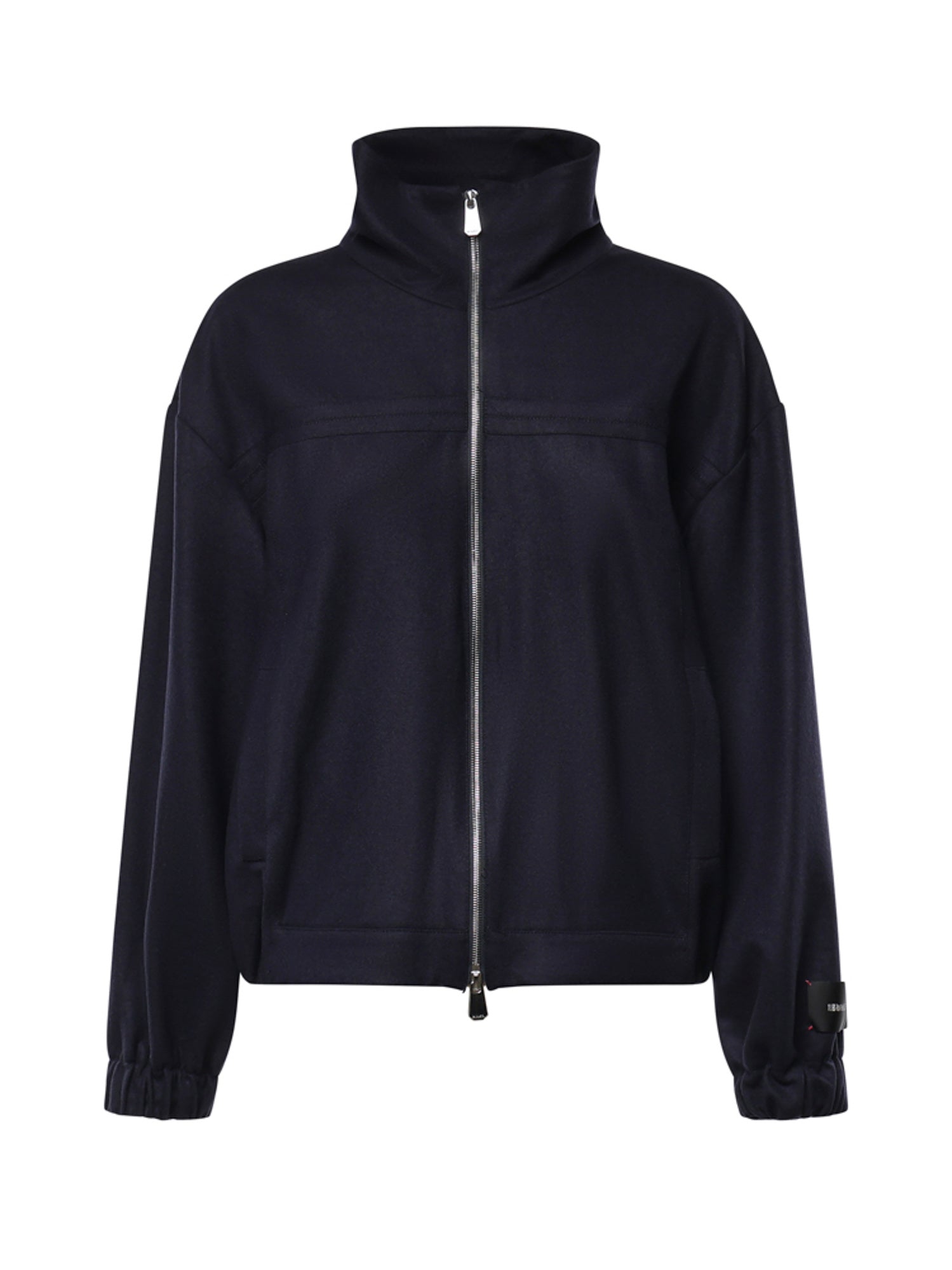 Bomber in flanella di lana 107444 A3Q5F92 PINKO 