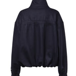 Bomber in flanella di lana 107444 A3Q5F92 PINKO 