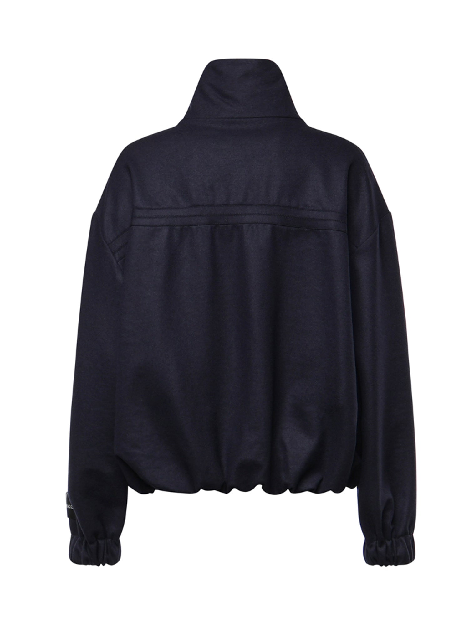 Bomber in flanella di lana 107444 A3Q5F92 PINKO 