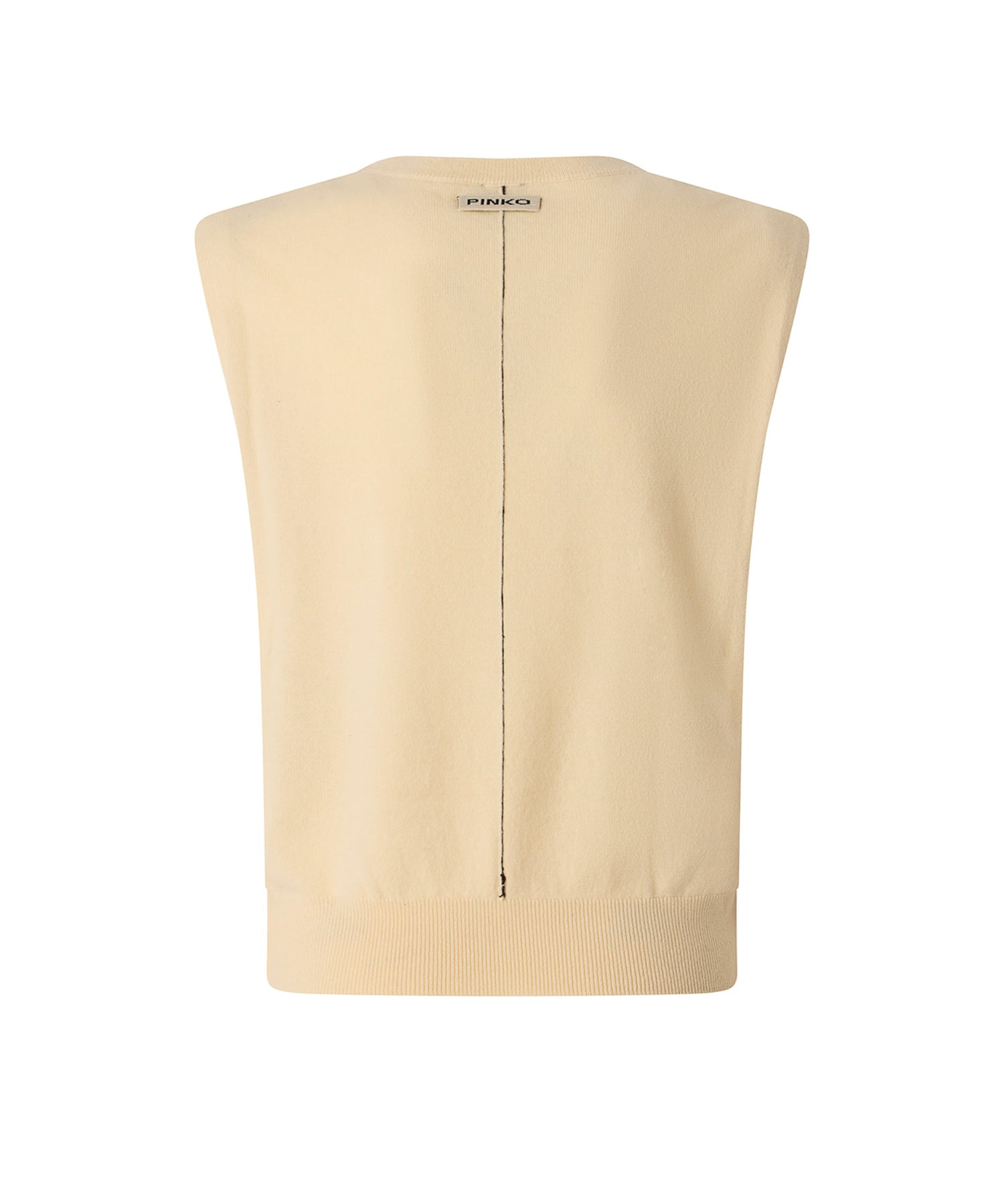 Gilet in lana e cashmere 107474 A3G1C15 PINKO 
