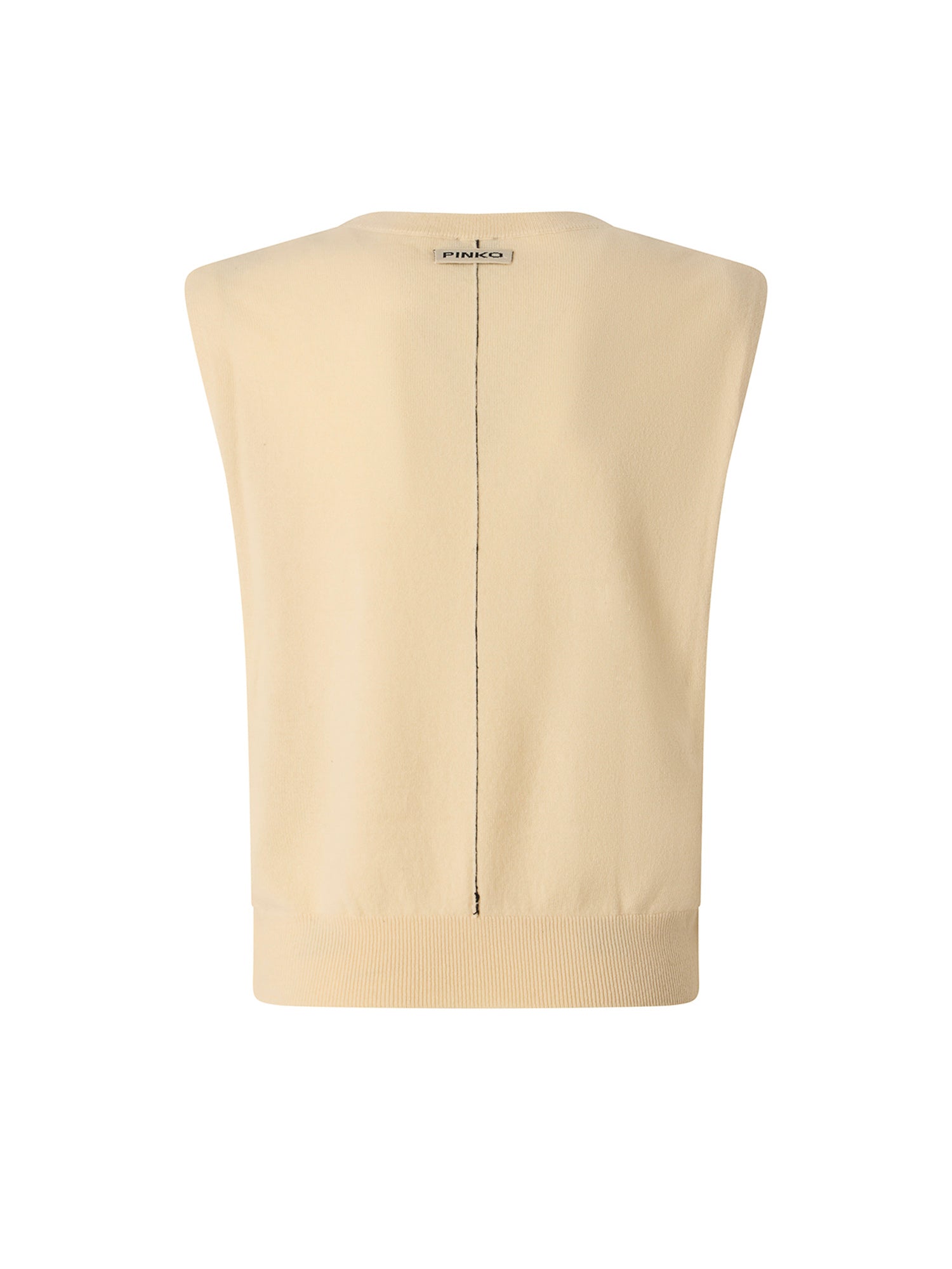 Gilet in lana e cashmere 107474 A3G1C15 PINKO 