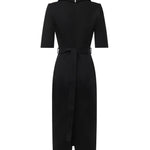 Abito midi con cintura Love Birds 107475 A3AHZ99 PINKO 