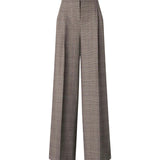 Pantaloni in misto lana check 107476 A3FFCYZ PINKO 