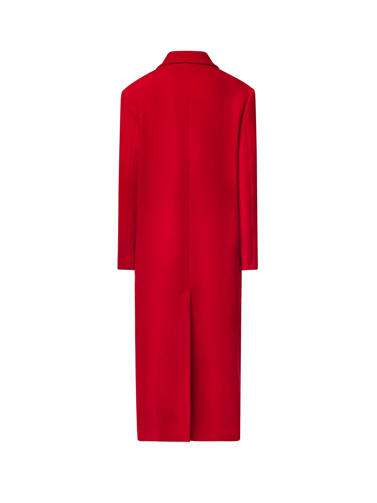 Cappotto lungo doppiopetto in misto lana 107487 A3FGR66 PINKO 