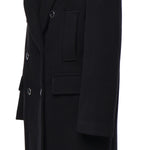 Cappotto lungo doppiopetto in misto lana 107487 A3FGZ99 PINKO 