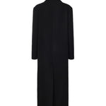 Cappotto lungo doppiopetto in misto lana 107487 A3FGZ99 PINKO 