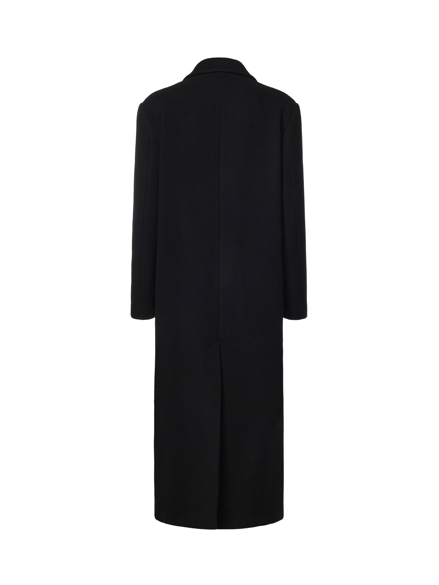 Cappotto lungo doppiopetto in misto lana 107487 A3FGZ99 PINKO 