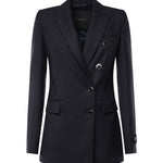 Blazer doppiopetto in misto lana 107513 A3IFG03 PINKO 