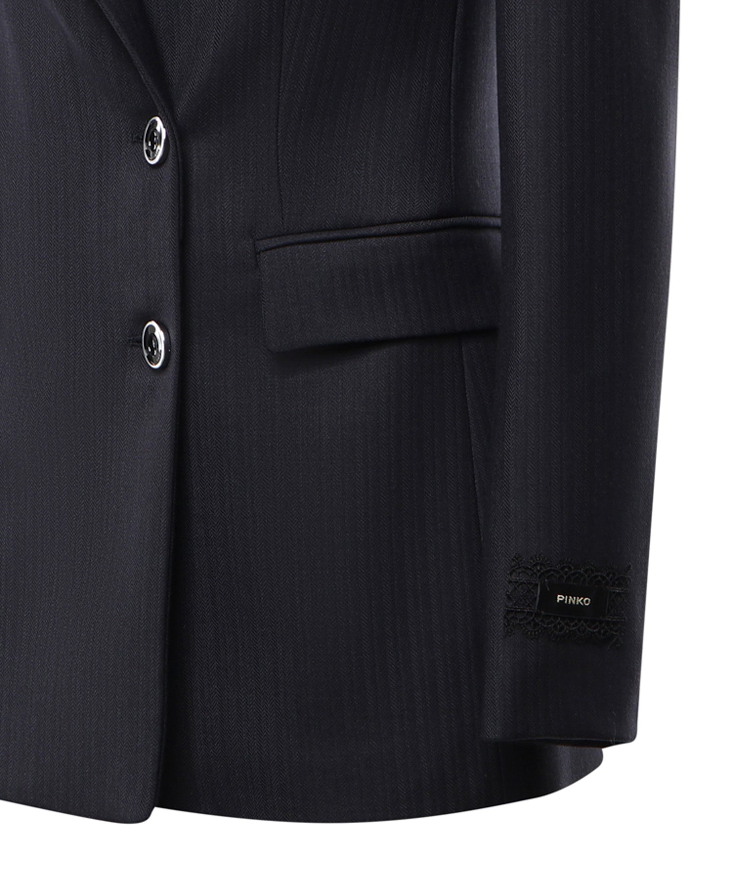 Blazer doppiopetto in misto lana 107513 A3IFG03 PINKO 