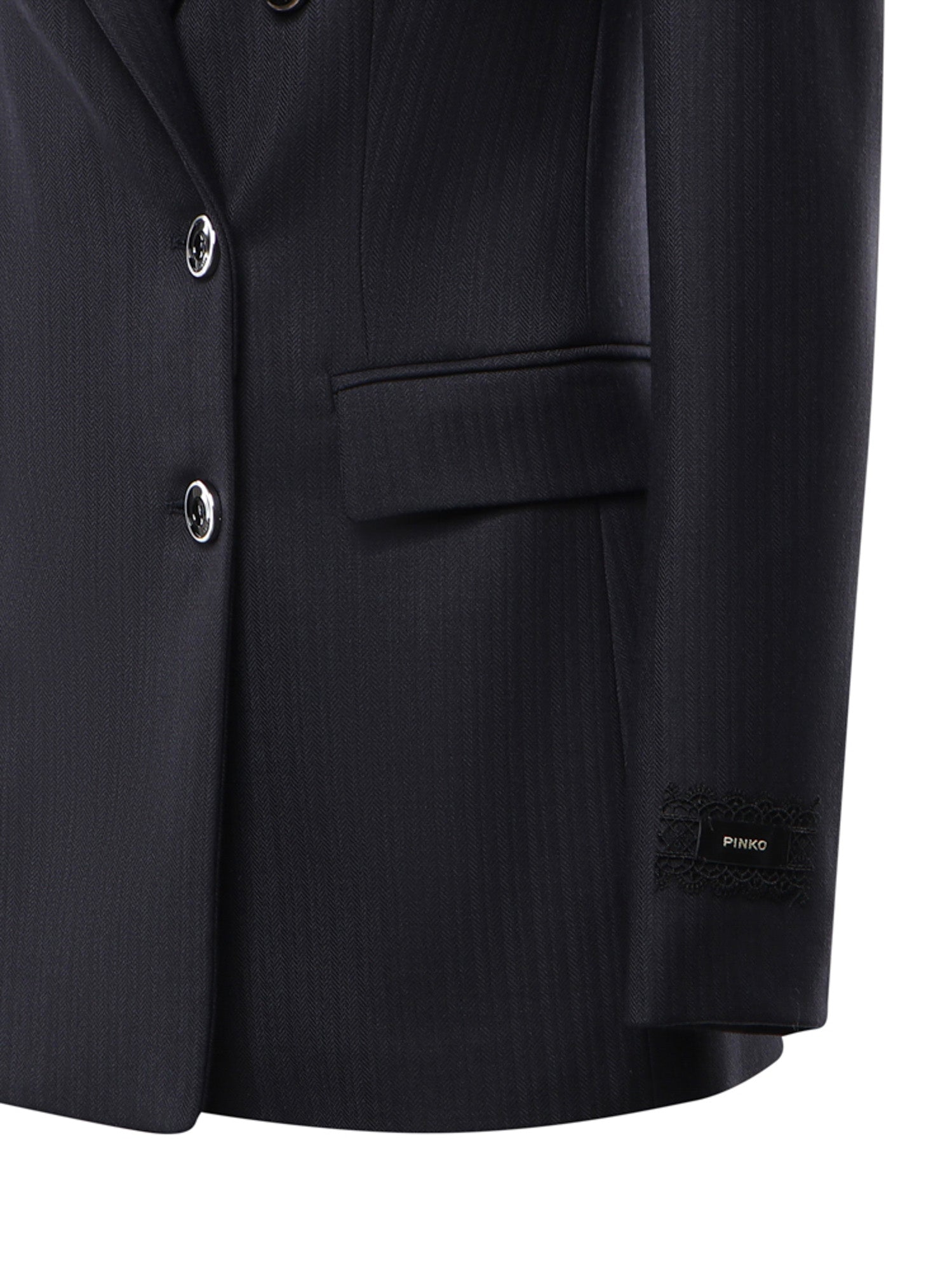 Blazer doppiopetto in misto lana 107513 A3IFG03 PINKO 