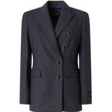 Blazer doppiopetto in misto lana 107513 A3IFG03 PINKO 