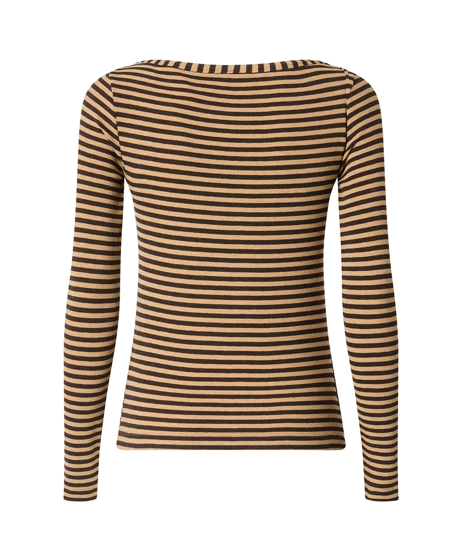 Maglia serafino in misto lana a righe 107514 A3KCCM0 PINKO 