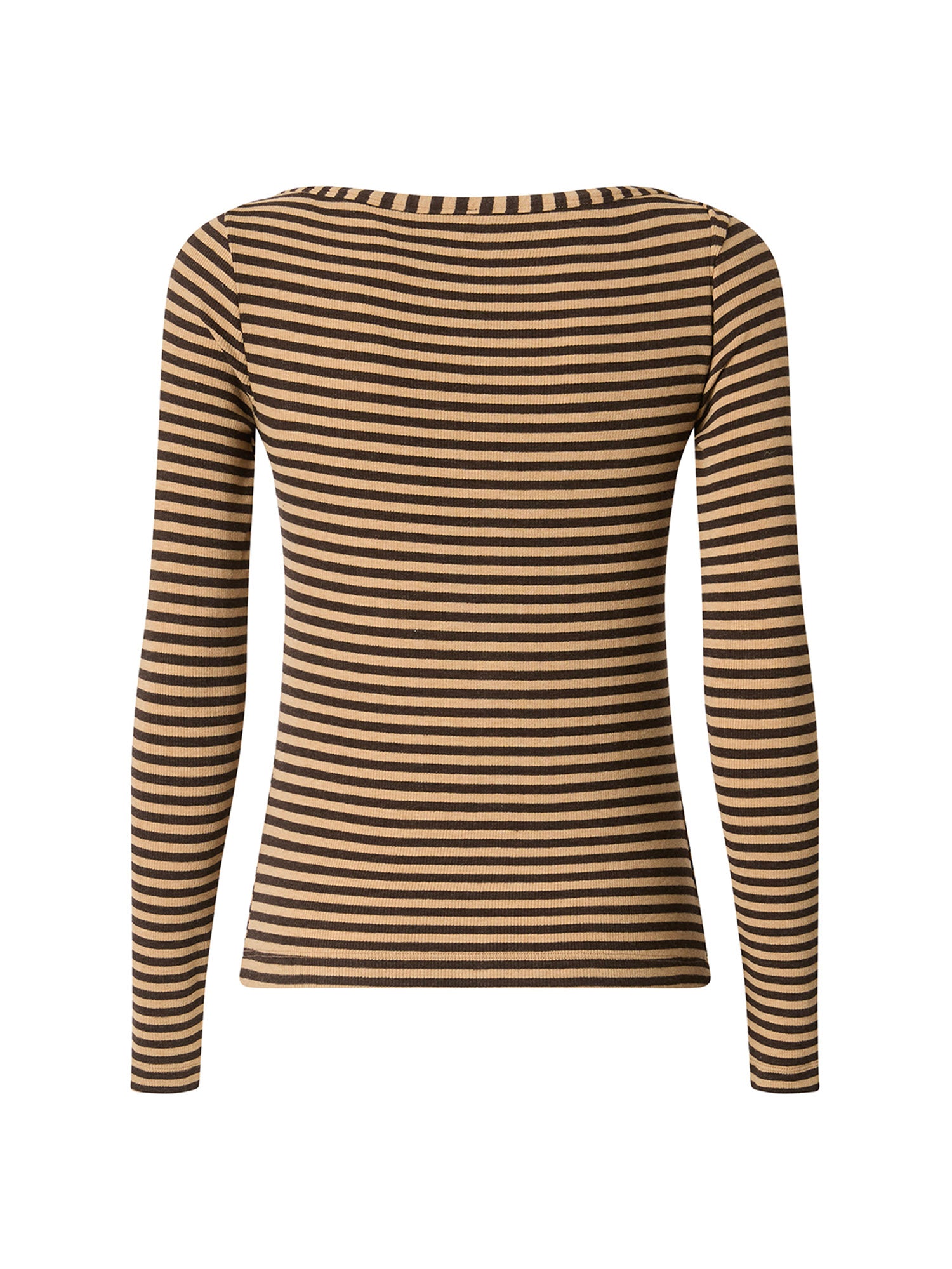Maglia serafino in misto lana a righe 107514 A3KCCM0 PINKO 