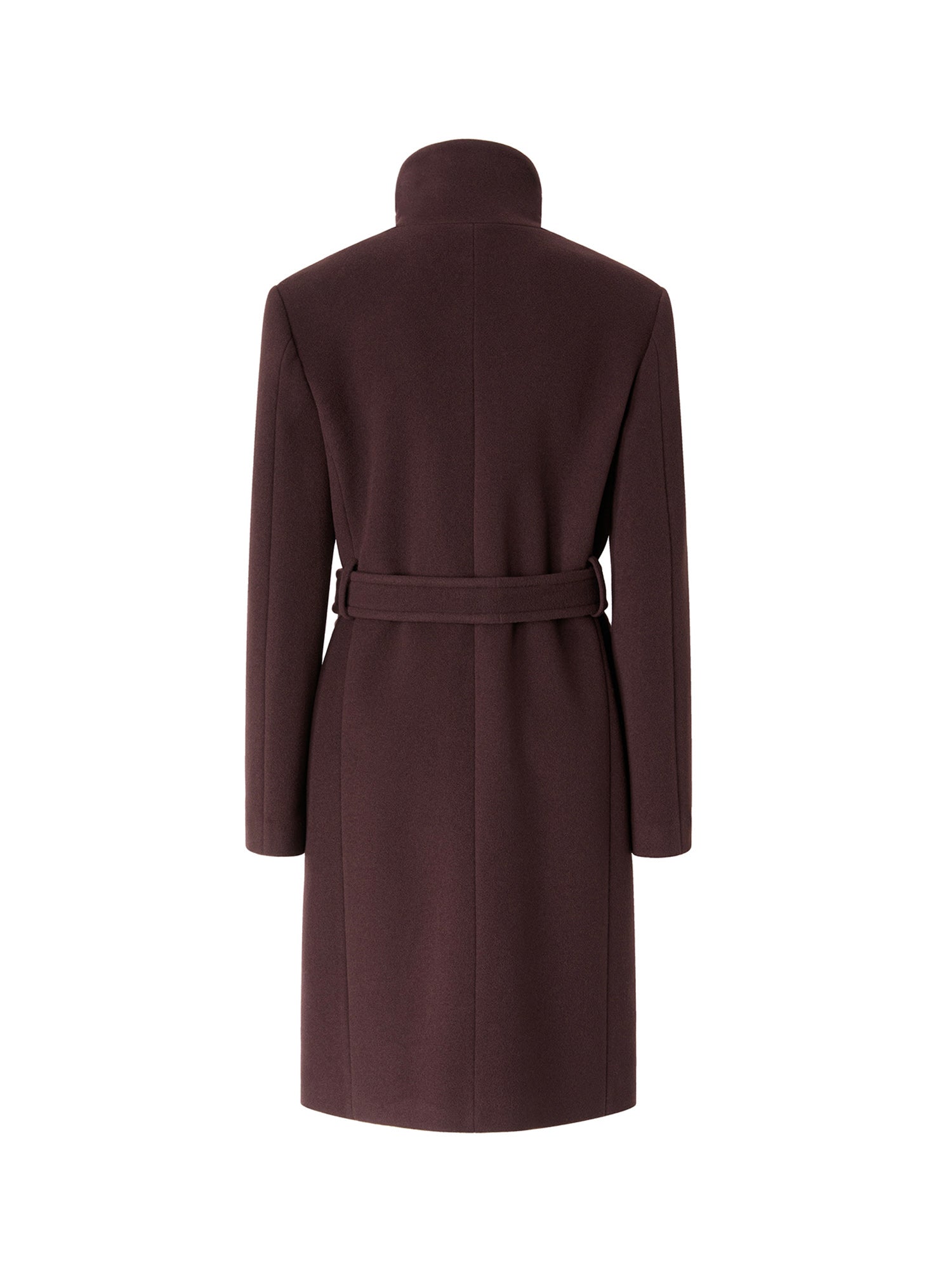 Cappotto in misto lana con cintura 107521 A3FGRR7 PINKO 
