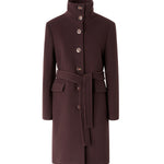 Cappotto in misto lana con cintura 107521 A3FGRR7 PINKO 
