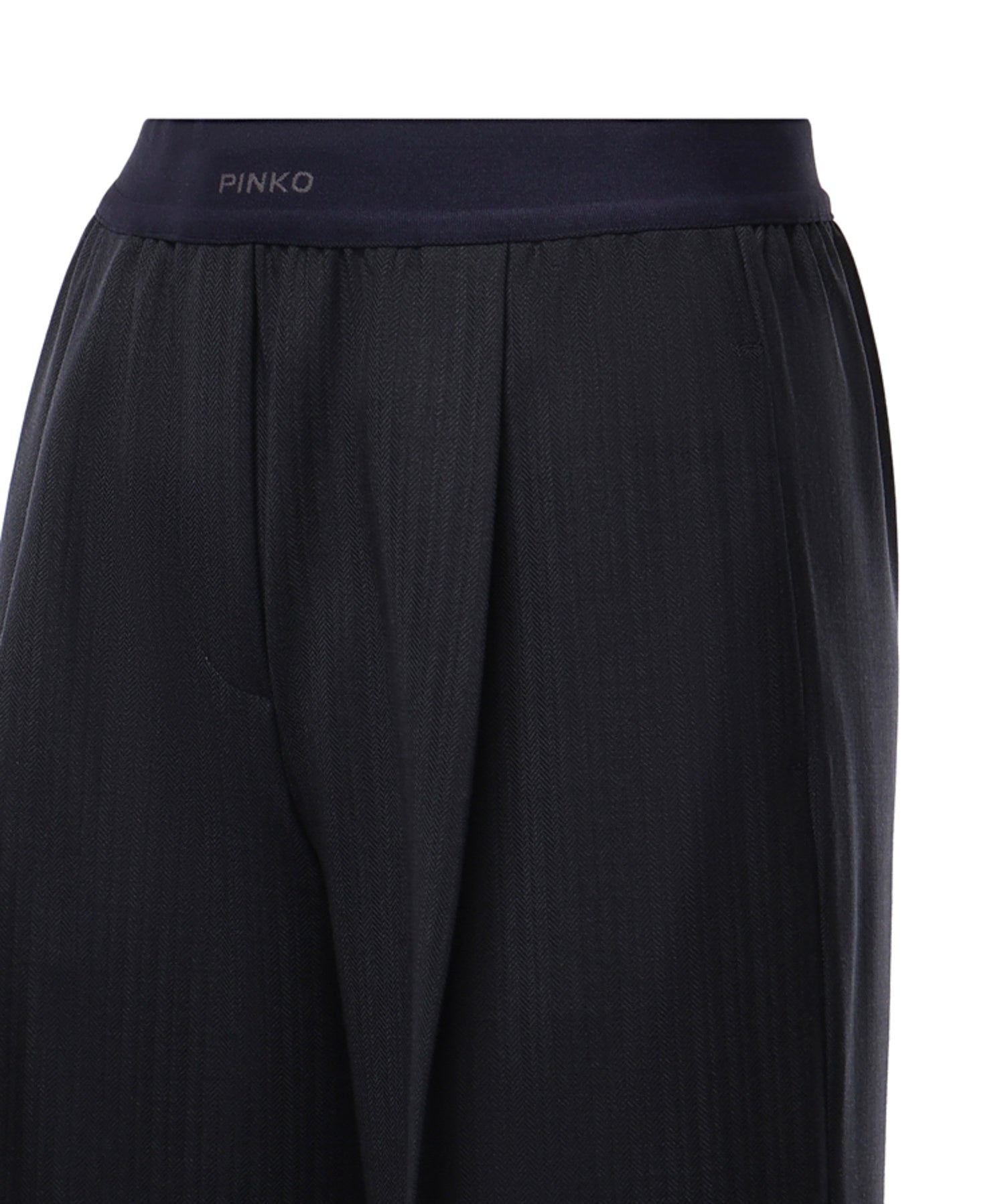 Pantaloni palazzo in misto lana 107560 A3IFG03 PINKO 