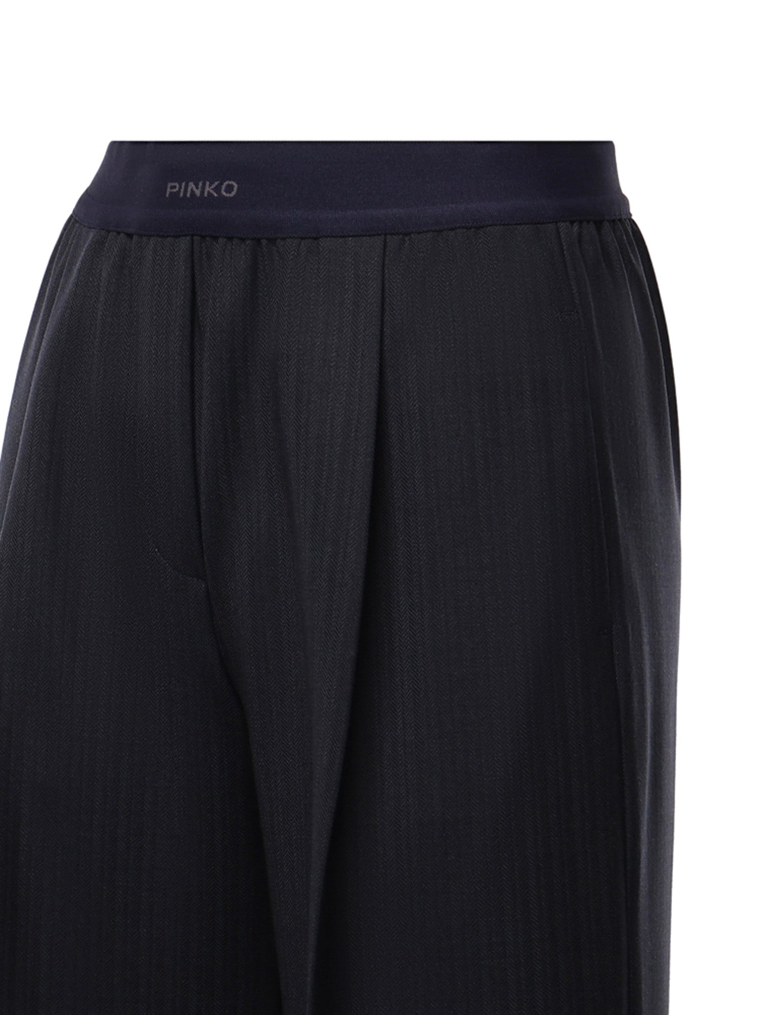 Pantaloni palazzo in misto lana 107560 A3IFG03 PINKO 