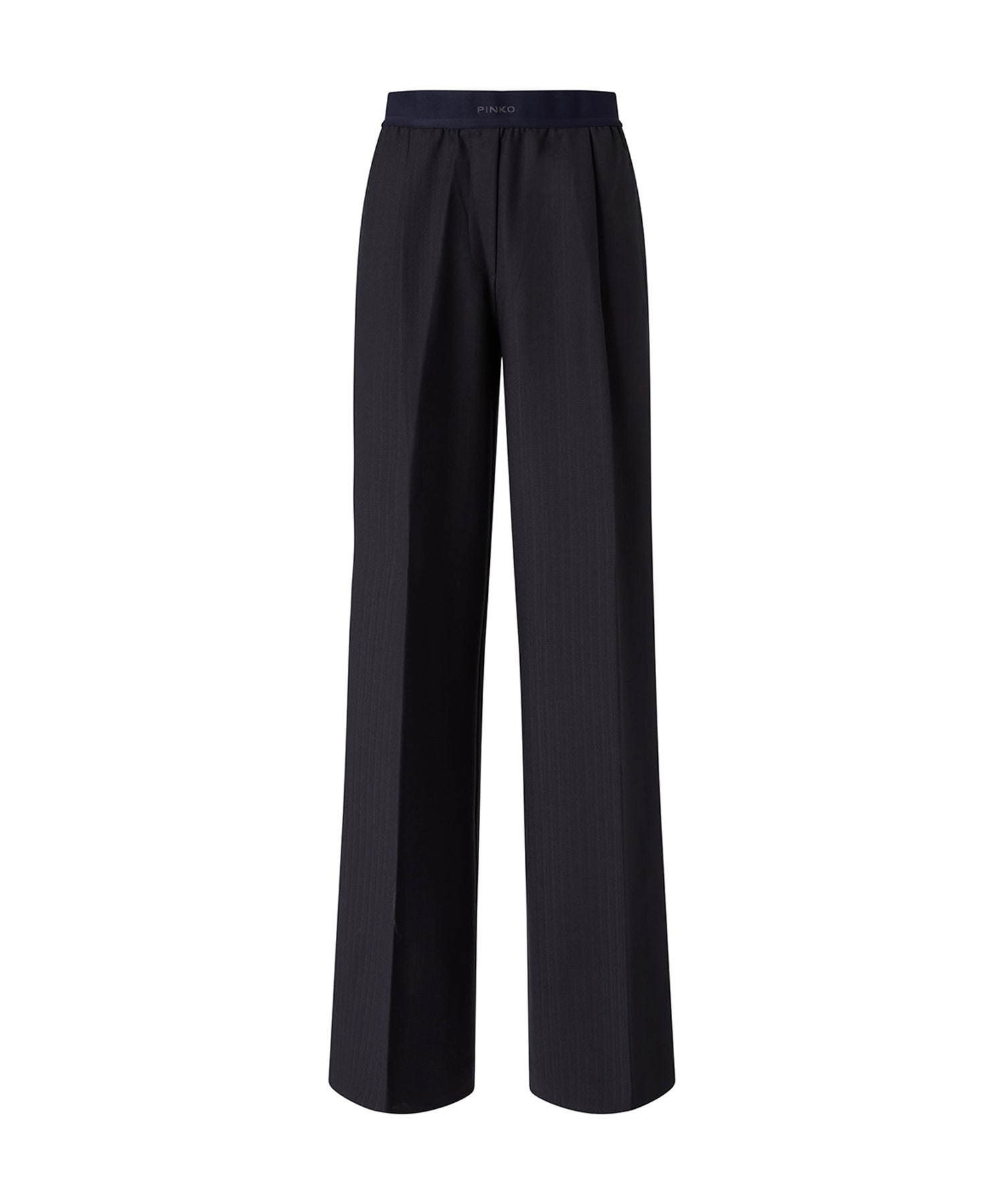 Pantaloni palazzo in misto lana 107560 A3IFG03 PINKO 