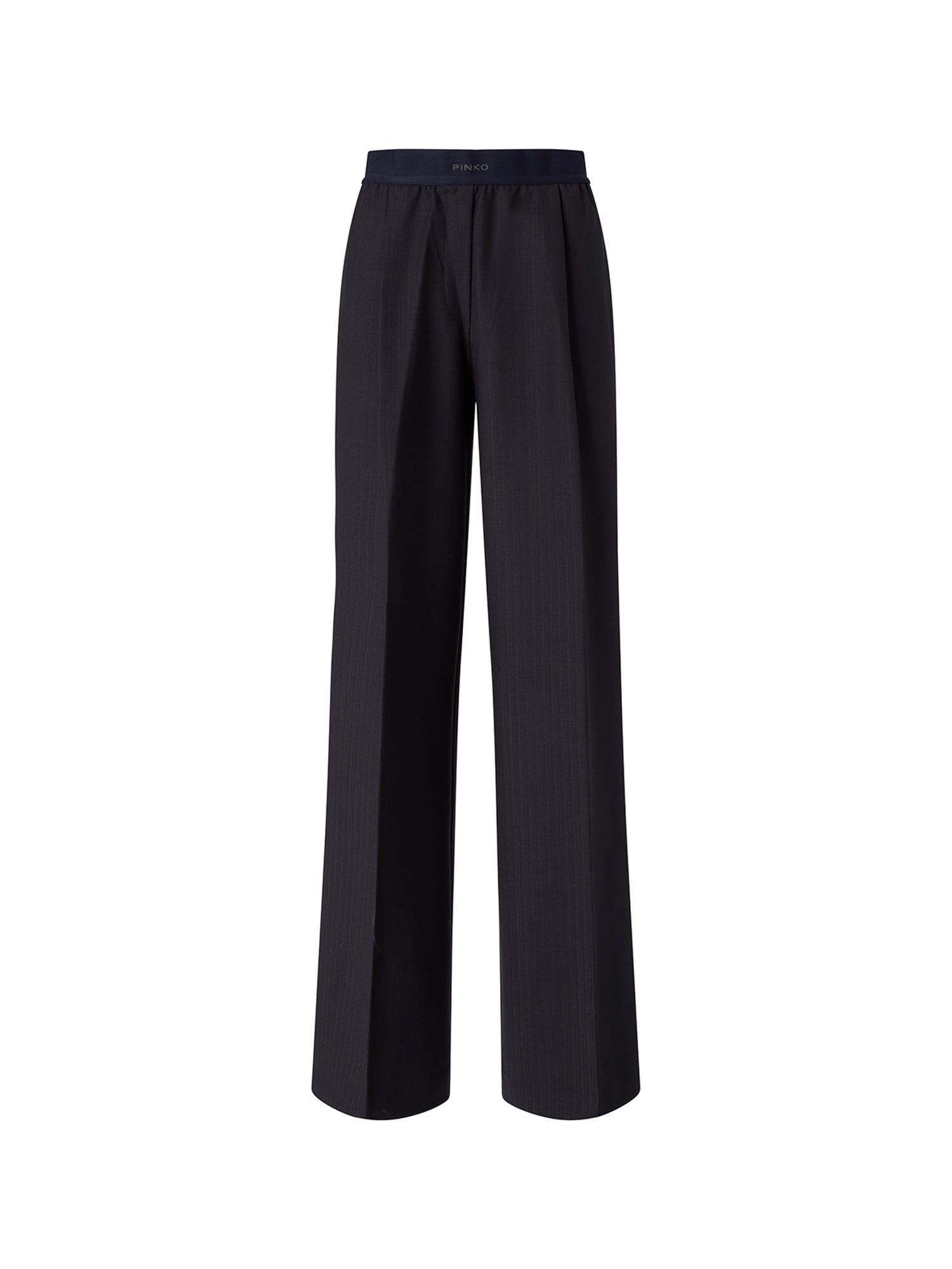 Pantaloni palazzo in misto lana 107560 A3IFG03 PINKO 