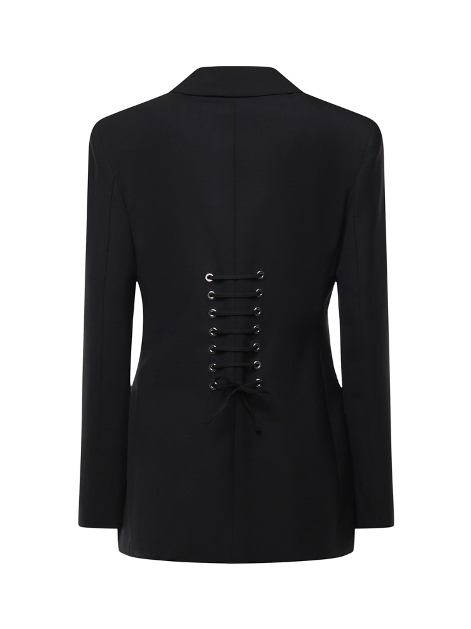 Blazer con design bustier in frescolana 107583 A3G3Z99 PINKO 