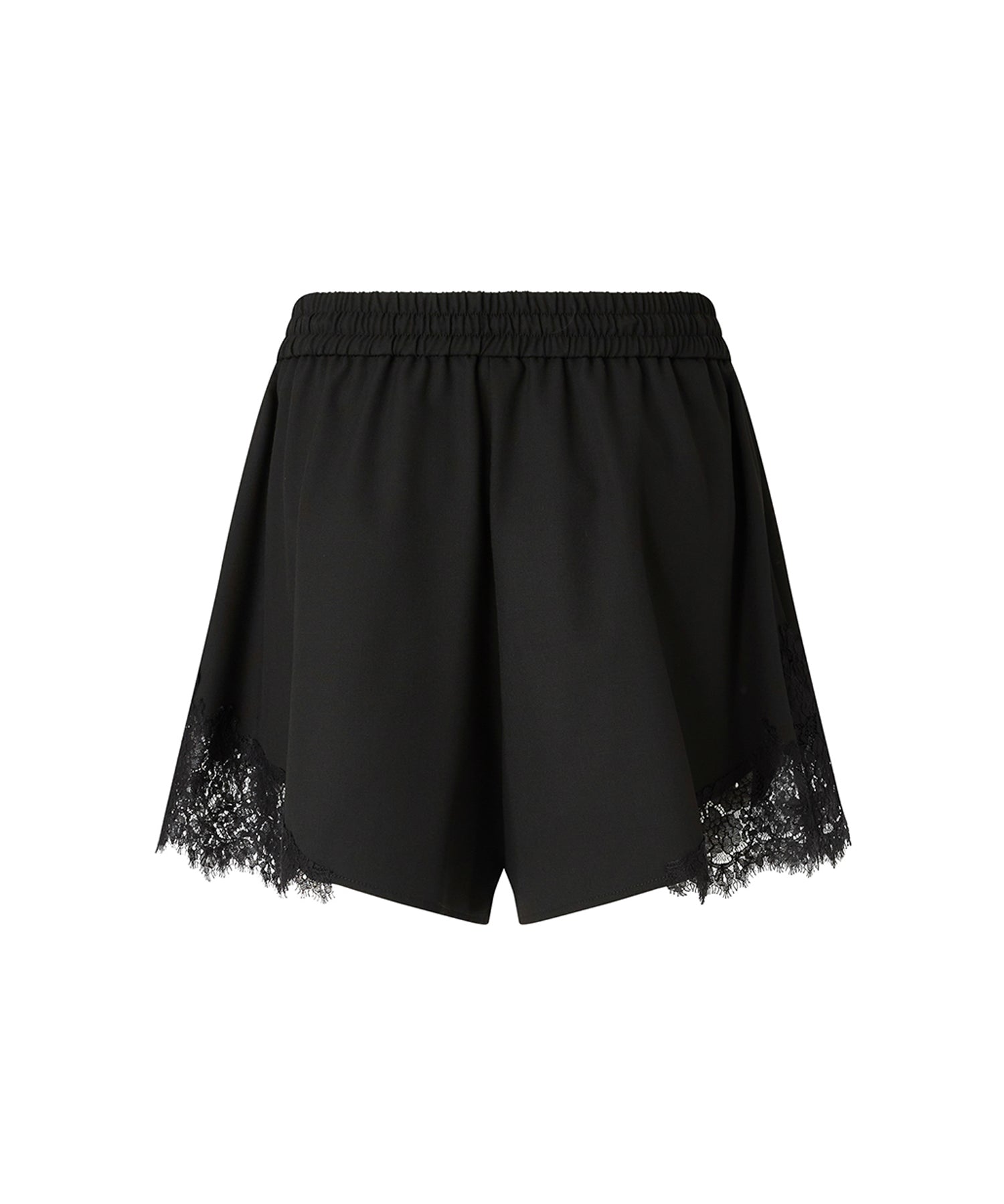 Shorts fluidi con inserto in pizzo 107584 A3KEZ99 PINKO 