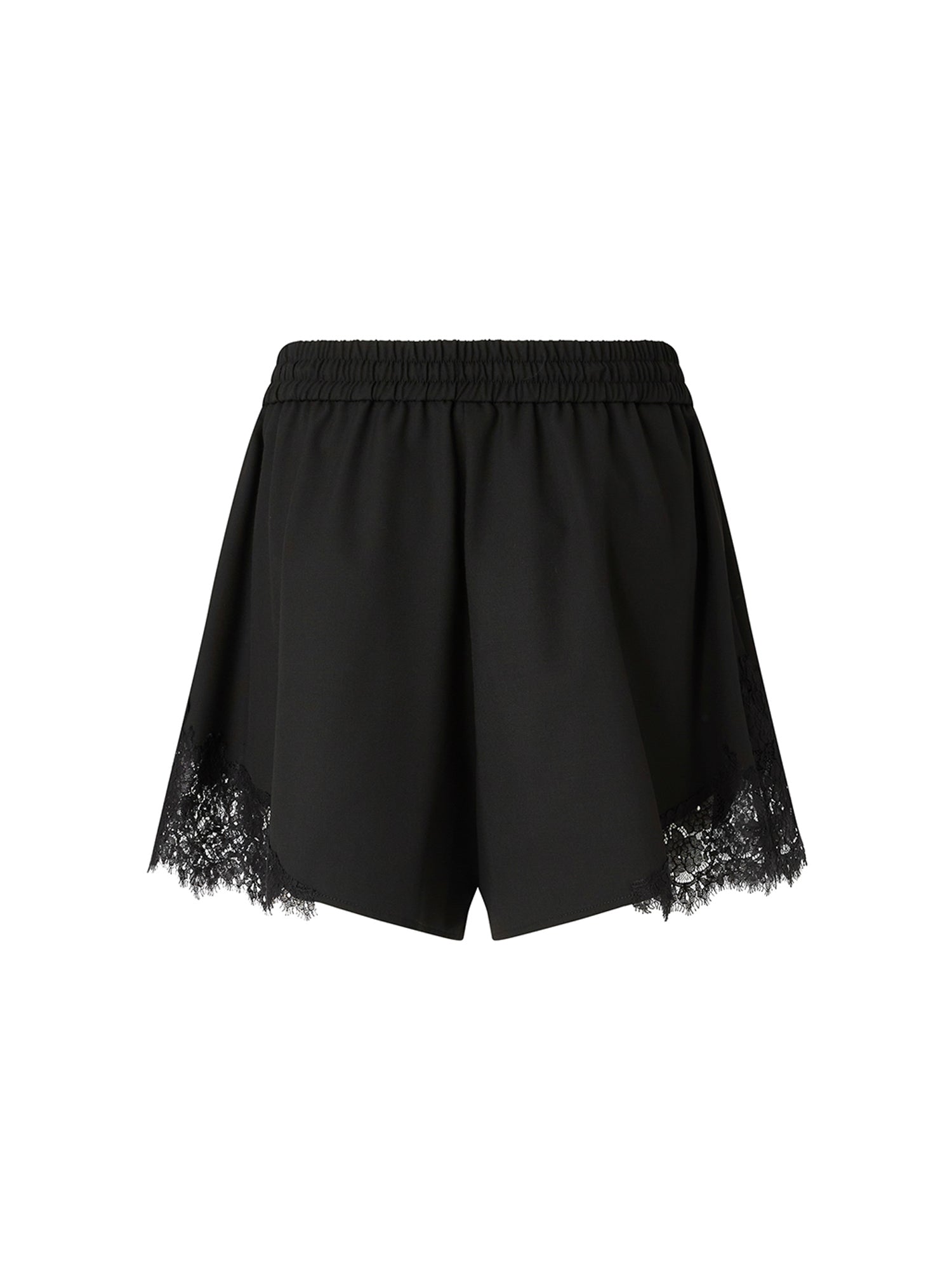Shorts fluidi con inserto in pizzo 107584 A3KEZ99 PINKO 