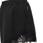 Shorts fluidi con inserto in pizzo 107584 A3KEZ99 PINKO 