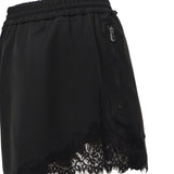 Shorts fluidi con inserto in pizzo 107584 A3KEZ99 PINKO 