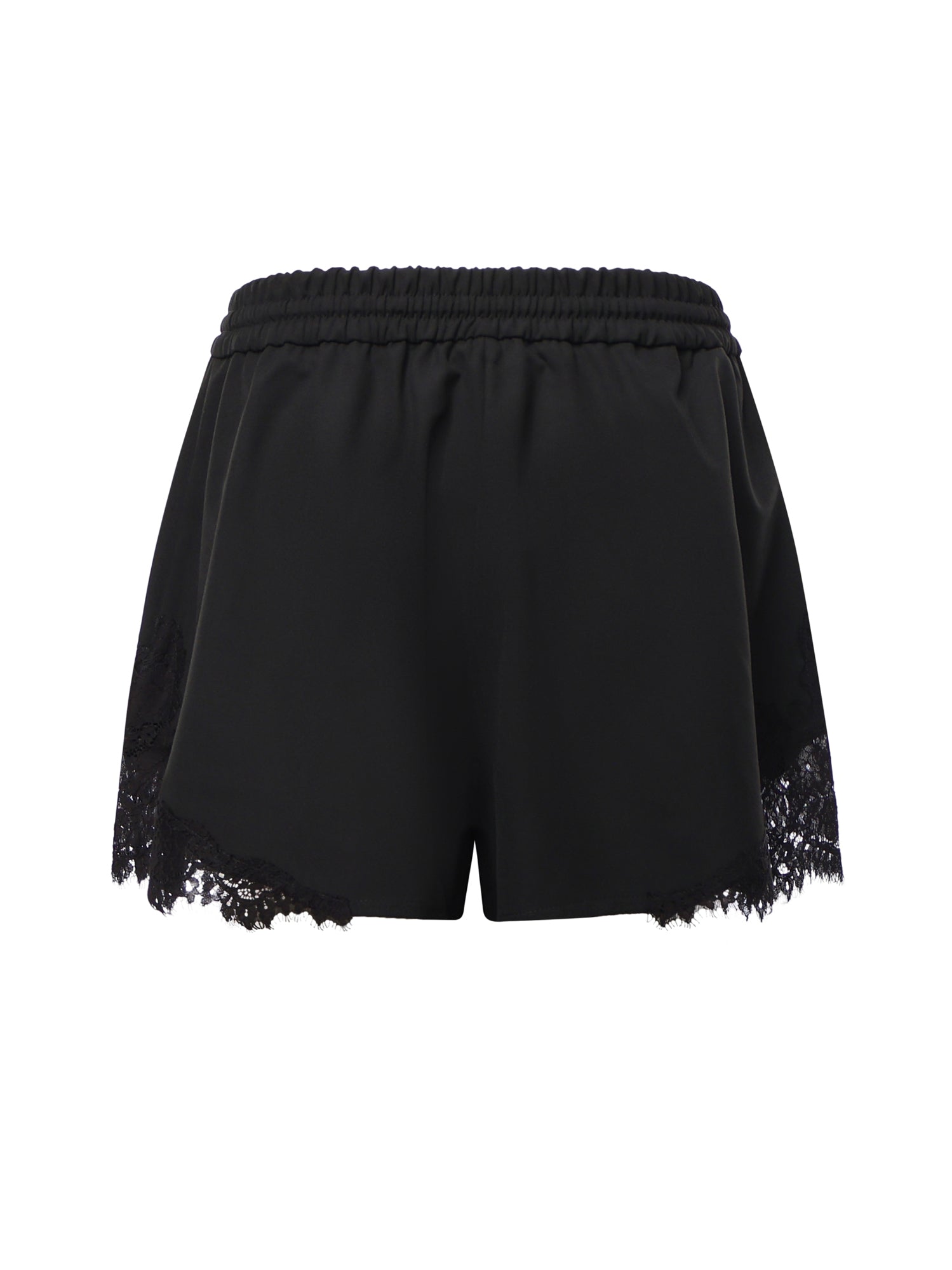 Shorts fluidi con inserto in pizzo 107584 A3KEZ99 PINKO 