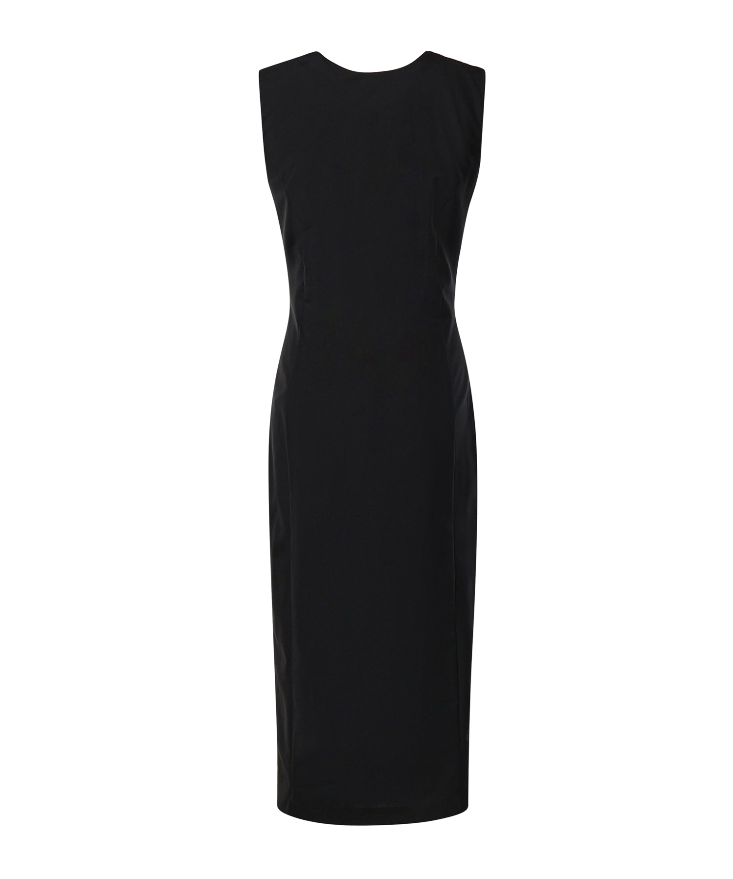 Abito midi con stringhe 107587 A3G3Z99 PINKO 