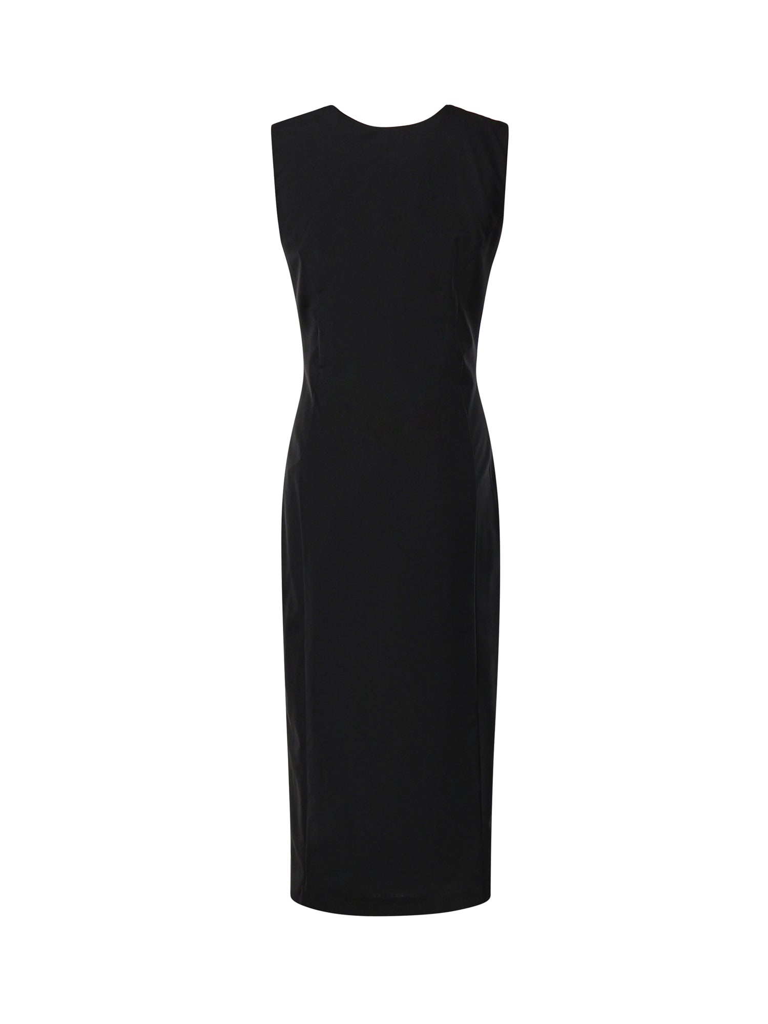 Abito midi con stringhe 107587 A3G3Z99 PINKO 