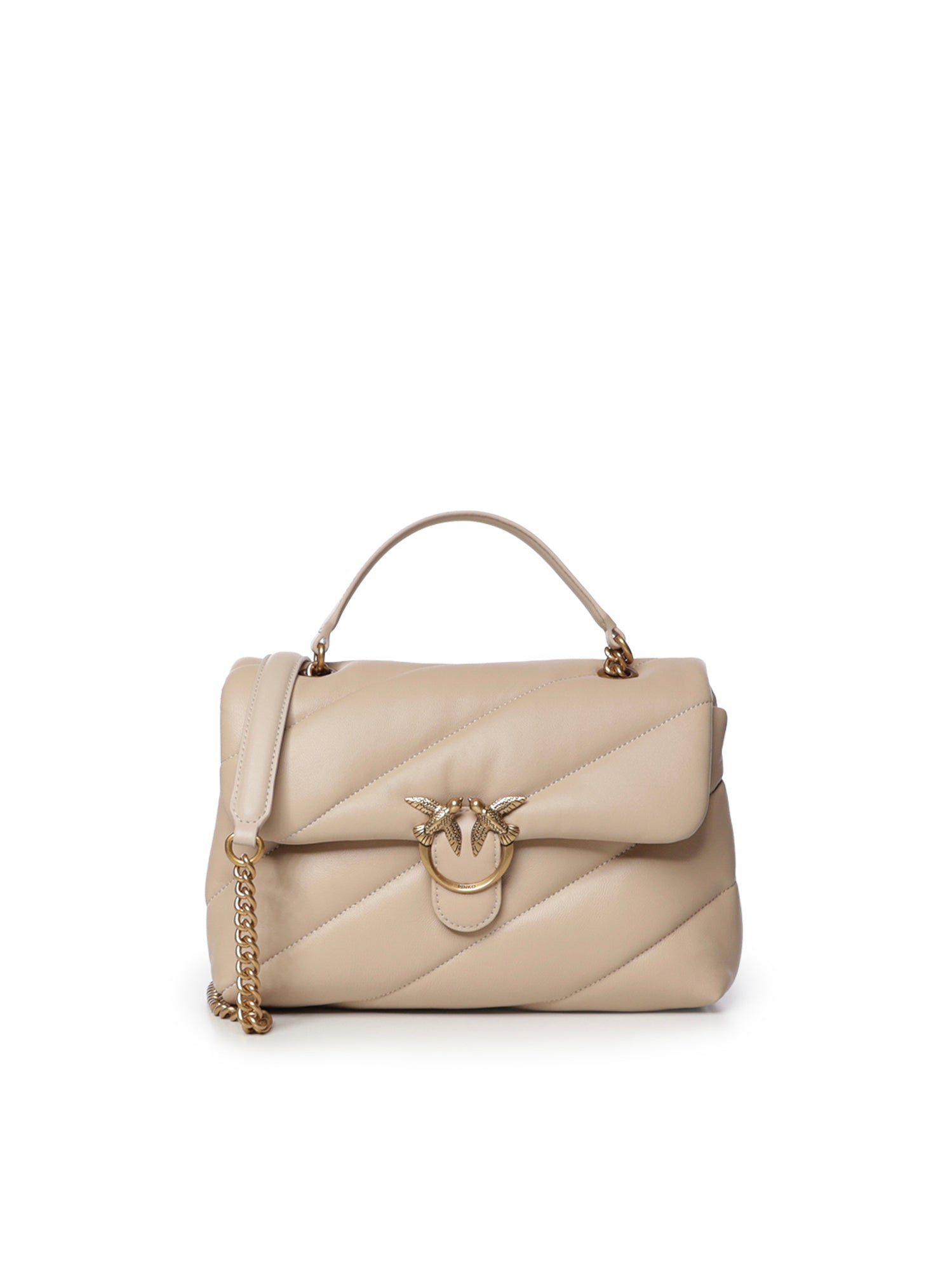 Borsa Love Puff Classic Small in pelle 107616 A0F2C50Q PINKO 