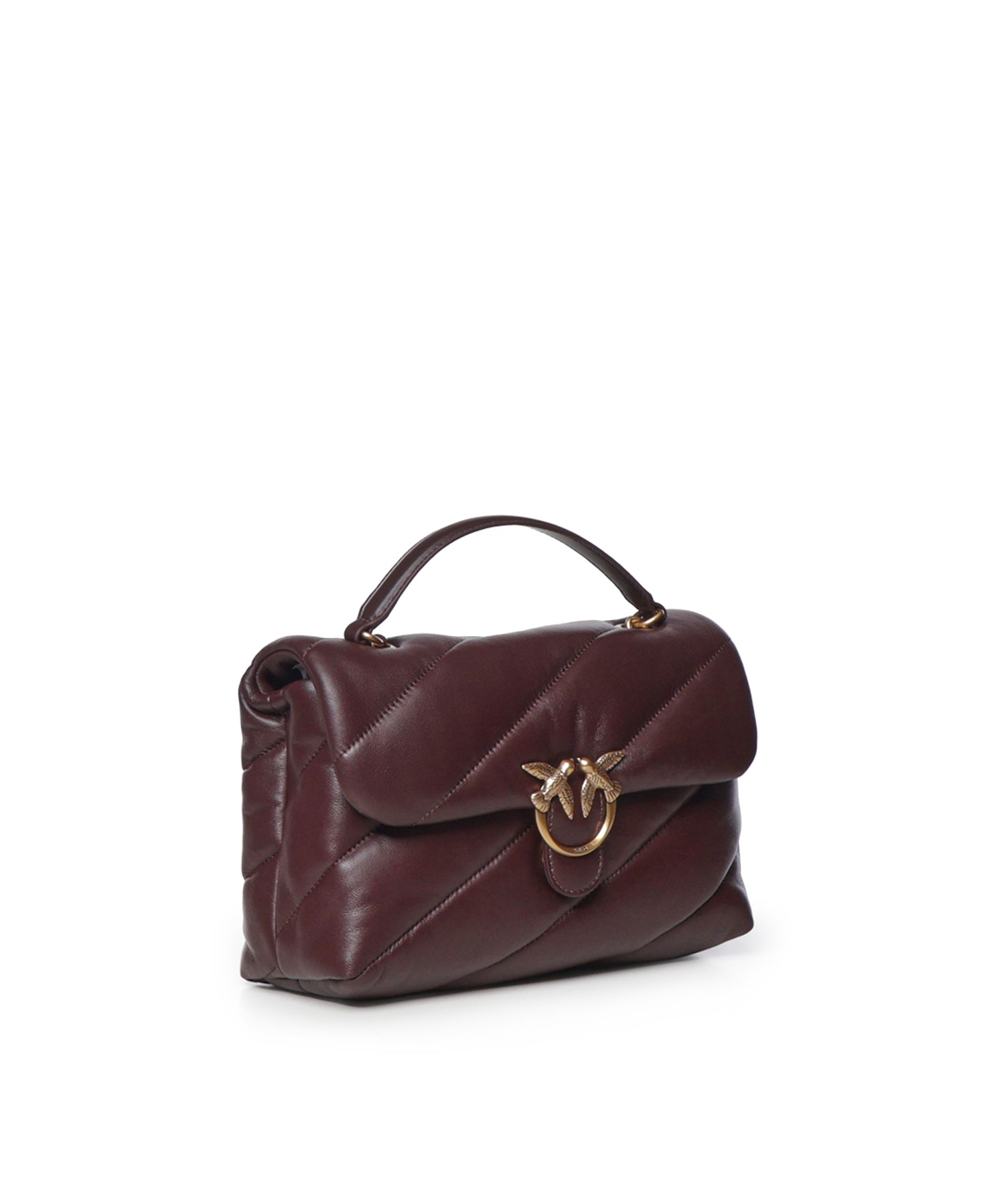 Borsa Love Puff Classic Small in pelle 107616 A0F2W34Q PINKO 