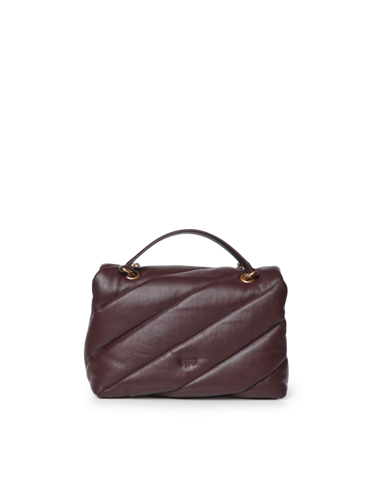 Borsa Love Puff Classic Small in pelle 107616 A0F2W34Q PINKO 