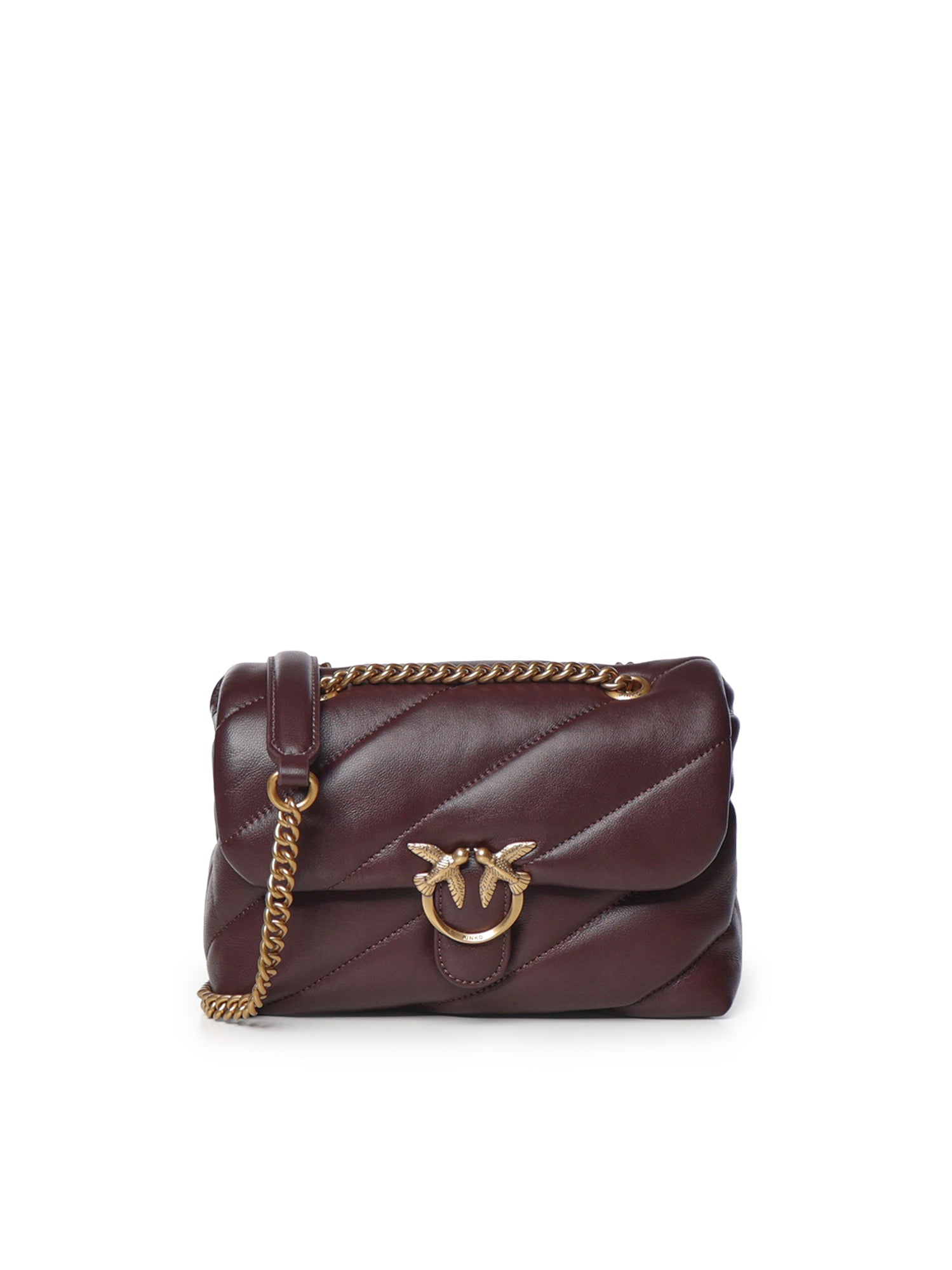 Borsa Love Puff in pelle 107617 A0F2W34Q PINKO 