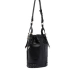 Borsa a tracolla Bucket Mini in pelle con borchie 107652 A3LQZ99N PINKO 