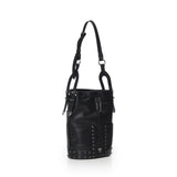 Borsa a tracolla Bucket Mini in pelle con borchie 107652 A3LQZ99N PINKO 