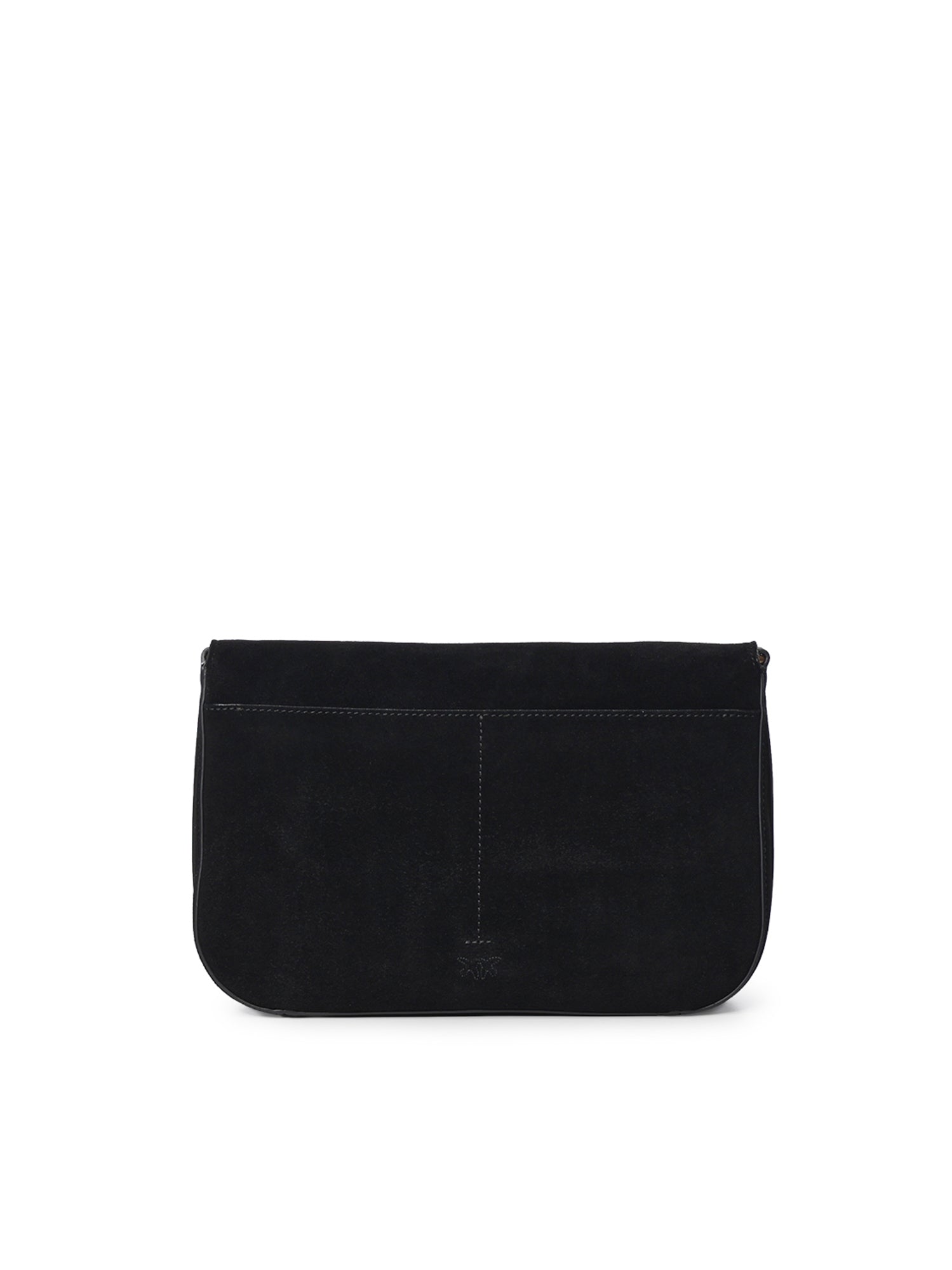 Borsa a tracolla Love Satchel Classic in suede 107655 A0F6Z99Q PINKO 