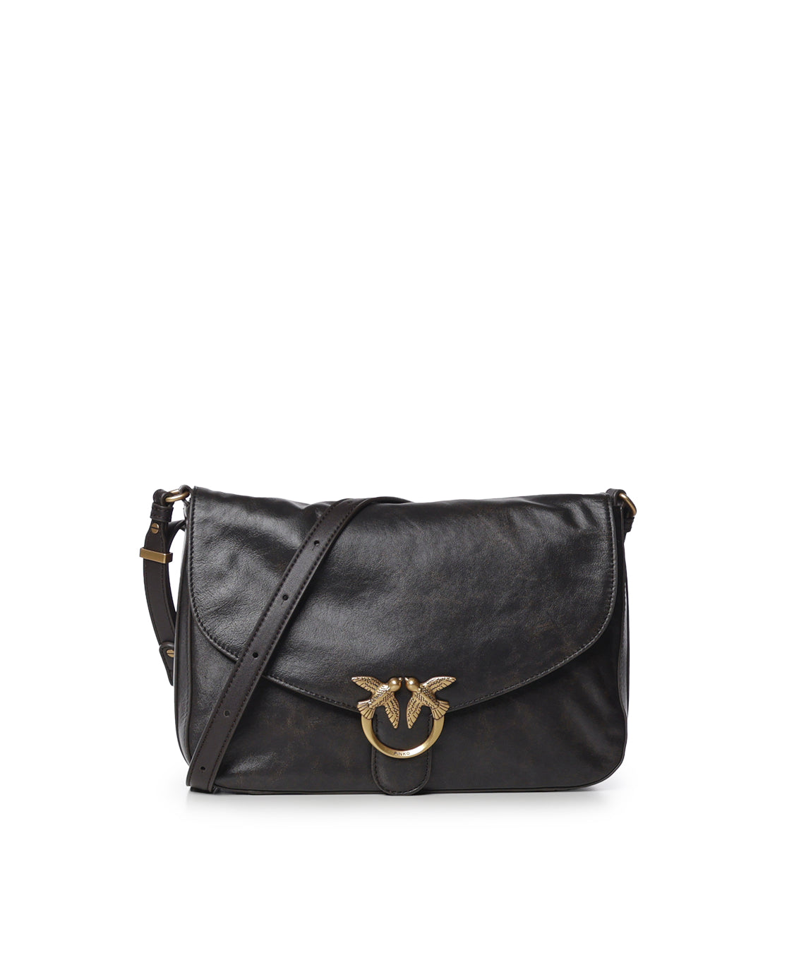 Borsa Love Satchel in pelle 107655 A3LOL64Q PINKO 