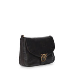 Borsa Love Satchel in pelle 107655 A3LOL64Q PINKO 