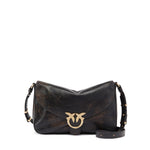 Borsa Love Satchel in pelle 107655 A3LOL64Y PINKO 