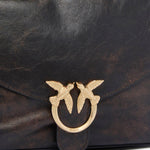 Borsa Love Satchel in pelle 107655 A3LOL64Y PINKO 