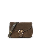 Borsa a tracolla Mini Love Bag Satchel in suede 107656 A0F6V65Q PINKO 