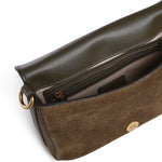 Borsa a tracolla Mini Love Bag Satchel in suede 107656 A0F6V65Q PINKO 