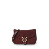 Borsa a tracolla Mini Love Bag Satchel in suede 107656 A0F6W34Q PINKO 