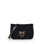 Borsa a tracolla Mini Love Bag Satchel in suede 107656 A0F6Z99Q PINKO 