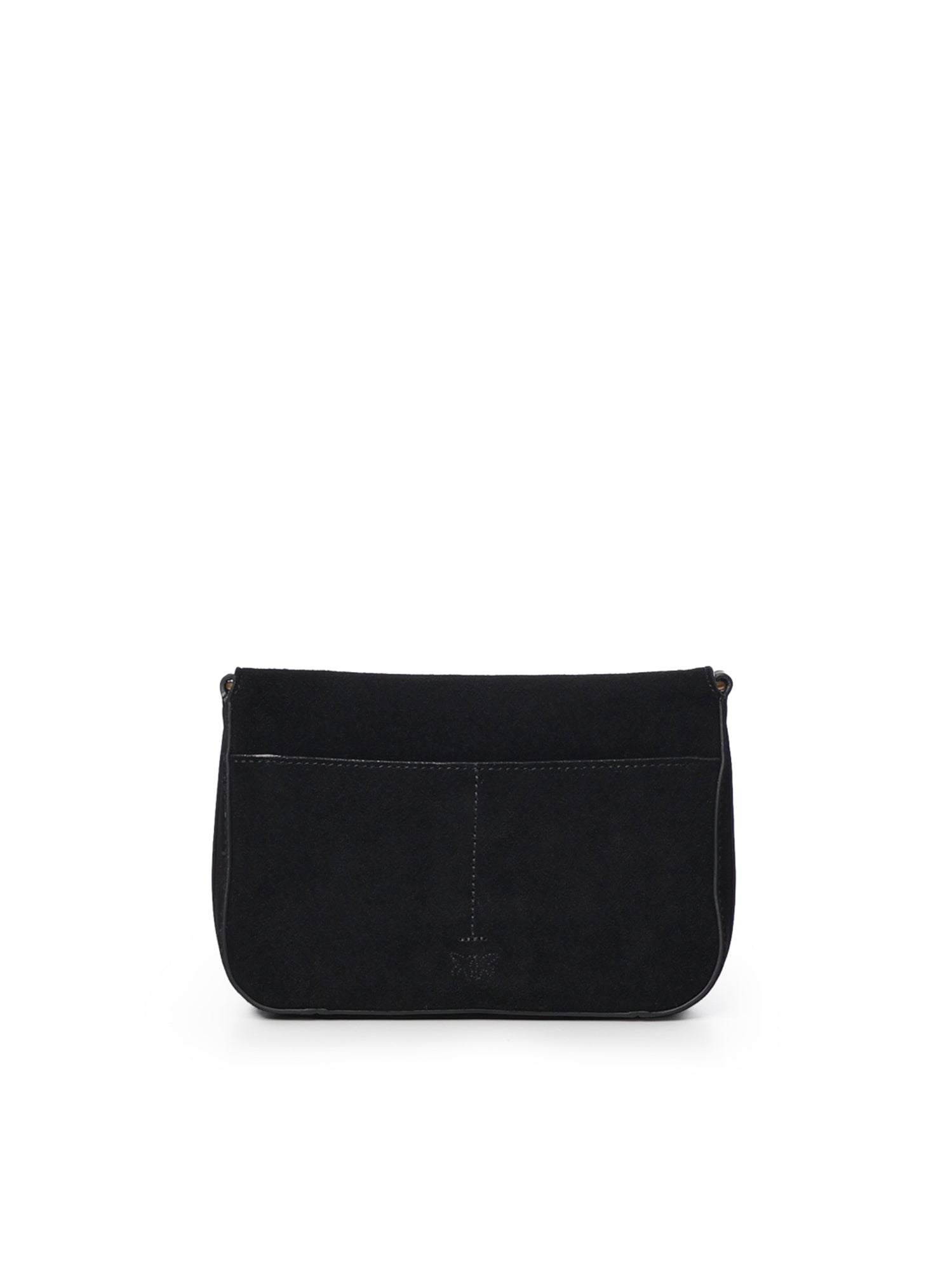 Borsa a tracolla Mini Love Bag Satchel in suede 107656 A0F6Z99Q PINKO 