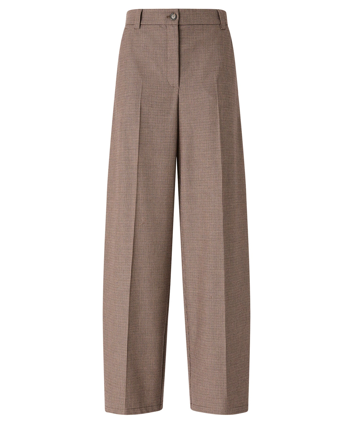 Pantaloni con motivo micro pied-de-poule 107712 A3MQCY4 PINKO 