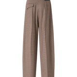 Pantaloni con motivo micro pied-de-poule 107712 A3MQCY4 PINKO 