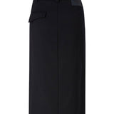 Gonna longuette in misto lana 107713 A3MSG03 PINKO 